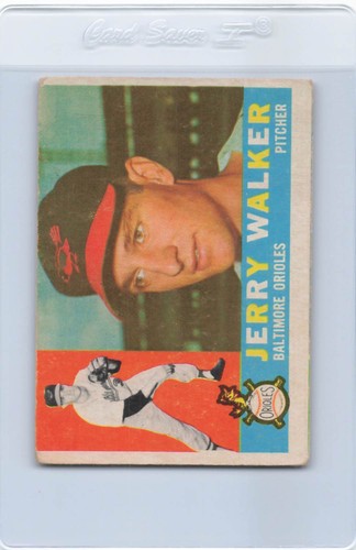 1960 Topps #540 Jerry Walker Orioles VG/EX *11644 - Bild 1 von 2