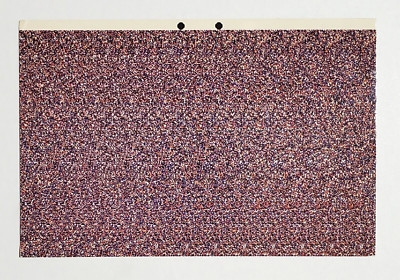 3D Alpha Visions Optical Illusion Chaos Laboratory England 1994 Postcard