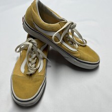 Size 6 - VANS Old Skool Pig Suede - Golden Yellow