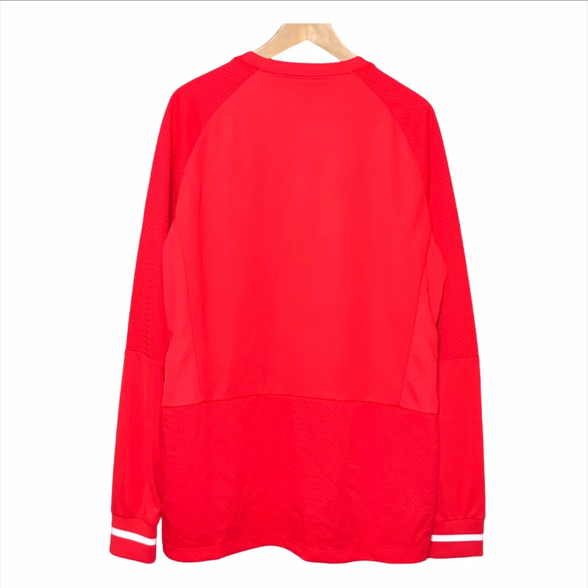 Nike Sportswear Blocked Logo Long Sleeve Shirt NSW AR1960 696 Mens Size M