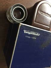 Mint Voigtlander Dynarex 1:4.8/100 Camera Lens Bessamatic Ultramatic