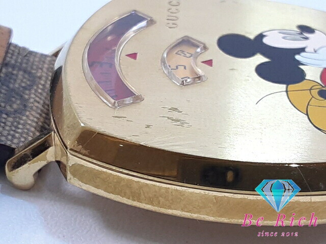 Gucci Grip Watch 157.4 YA157420 Disney Collaboration Mickey Gucci Grip Watch 157.4 YA157420 Disney Collaboration Mickey