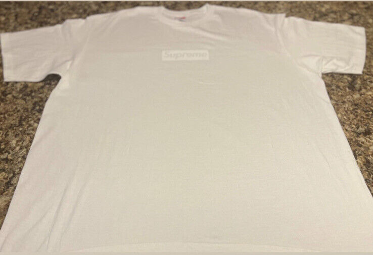 Supreme Tonal Box Logo Tee White