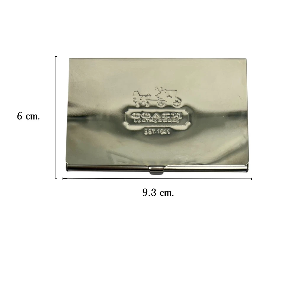 Authentic Coach Oil-Absorbing Paper, Glass Box, Portable, Unopened - Image 2 of 4