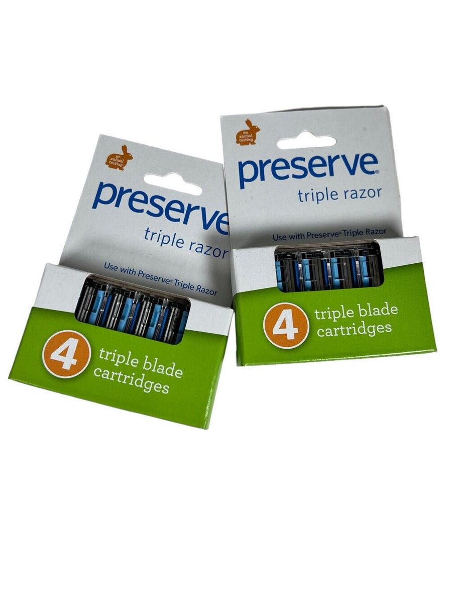 fab ira,Scarlet Ravenger スリーブ　2個セット 2 Pack Preserve Triple Blade Replacement Razor Blades Cartridges