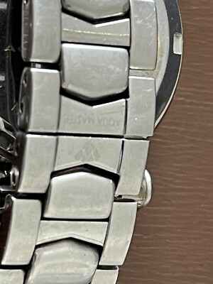 Aqua Master Womens Diamond Chronograph Watch - Needs Battery  display picture 3