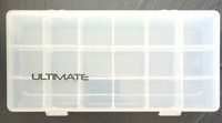 Tackle Box Von Ultimate Transparent 90021 23X12X3,5 Cm Stabile VerschlüSse KöDer