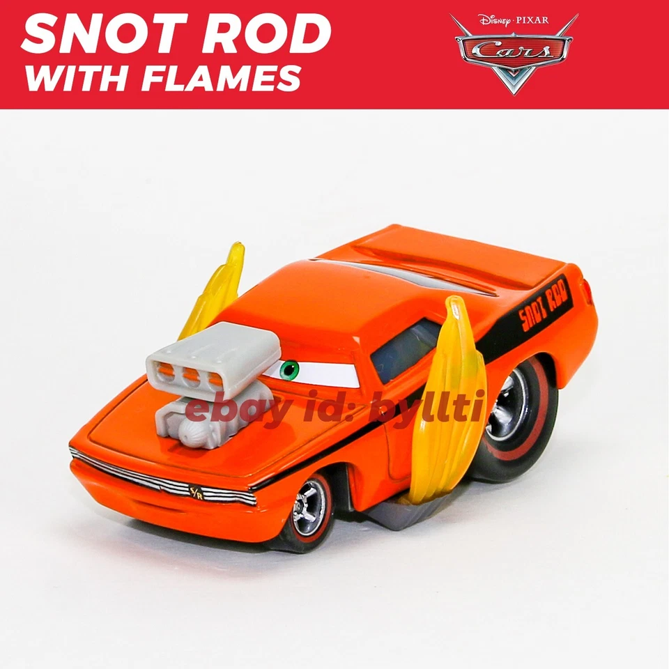 Paquete de 4 Mattel Disney Pixar Cars Boost Wingo DJ Snot Rod 1:55 Diecast, Nuevo Suelto Foto 4 de 4