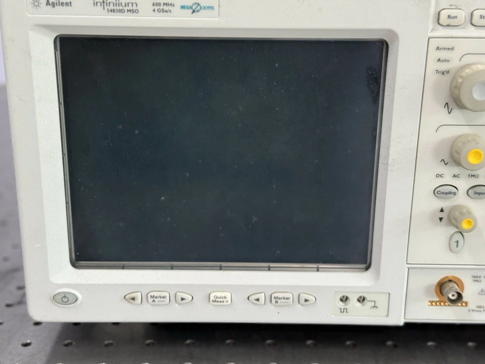 Agilent 54830D MSO 600MHz Oscilloscope – Boots, Cap Damage, As-Is - Image 3 of 4