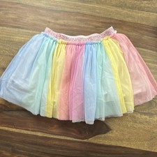 365 Kids from Garanimals Girls Multicolor Tutu Tulle Skirt Glitter Size 5