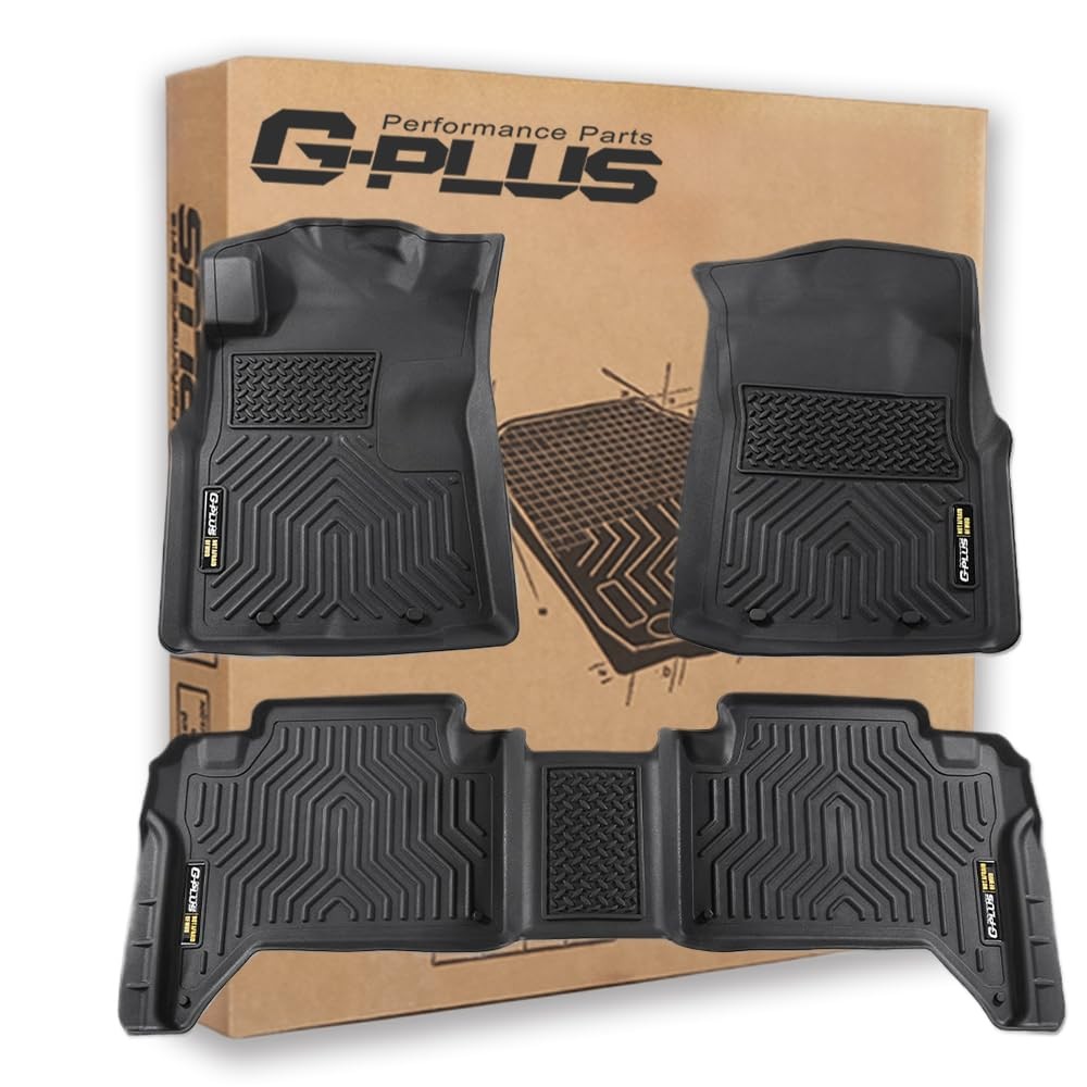 TPE Floor Mats Fit 2005-2015 Toyota Tacoma Double Cab Accessories