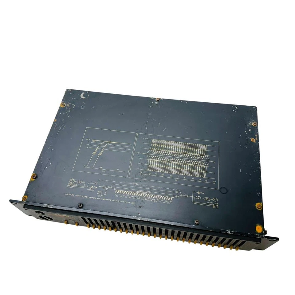 Yamaha Q1027 Graphic Equalizer Professional Series Operation Confirmed - Image 3 of 4