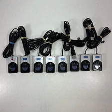 Lot of 8 HID Digital Persona Fingerprint USB Optical Fingerprint Readers 4500!