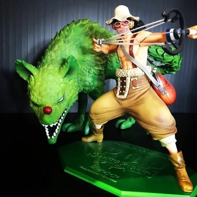 Auf Lager PZ Studio POP SA Usopp Gras Wolf Resin Statue Figuren Modell Anime