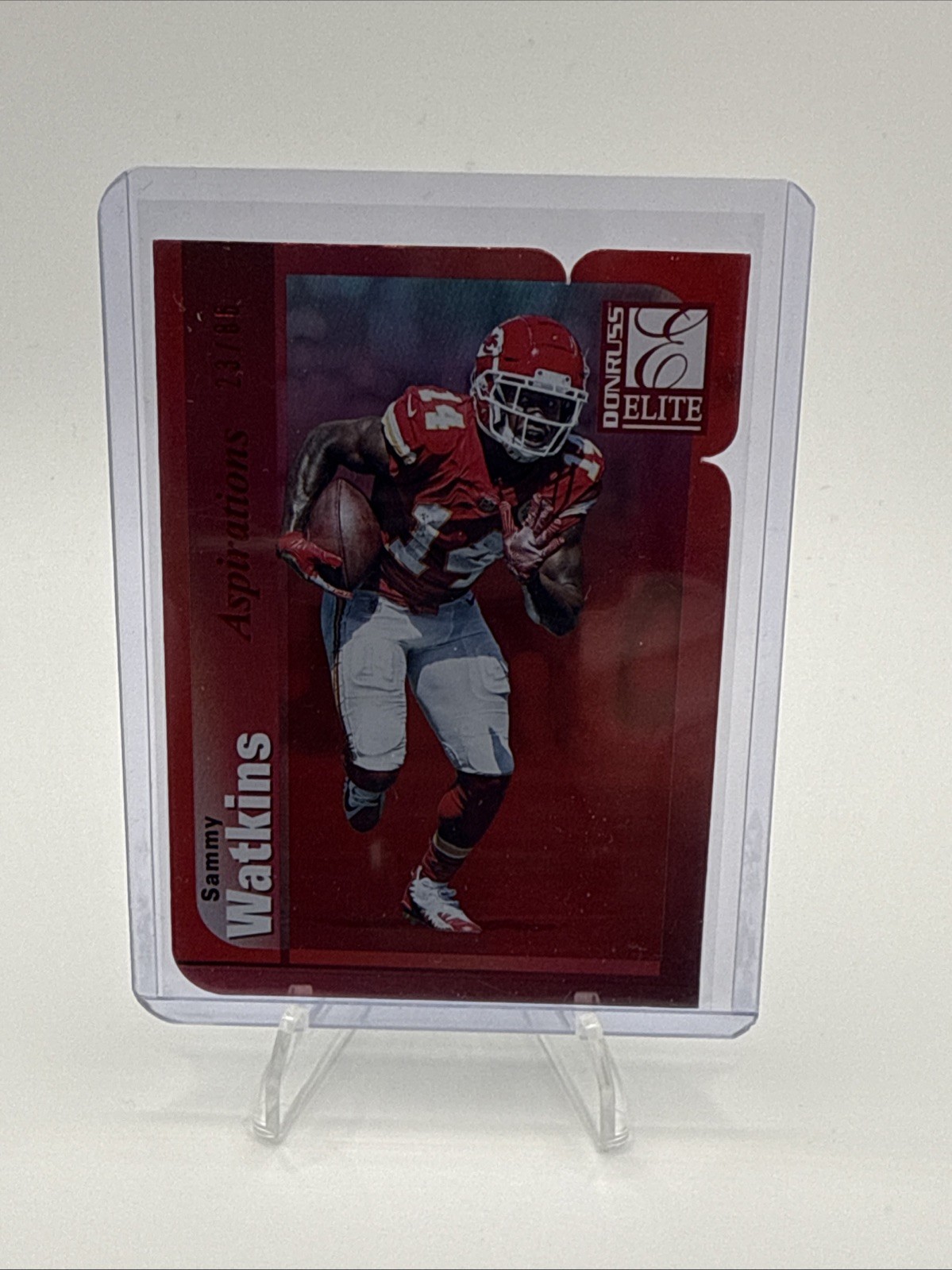 2019 Panini Elite Sammy Watkins Aspirations Die Cut /86