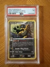 2004 Pokémon EX Dark Dragonite Holo PSA 7 TRR-Cosmos-James TD