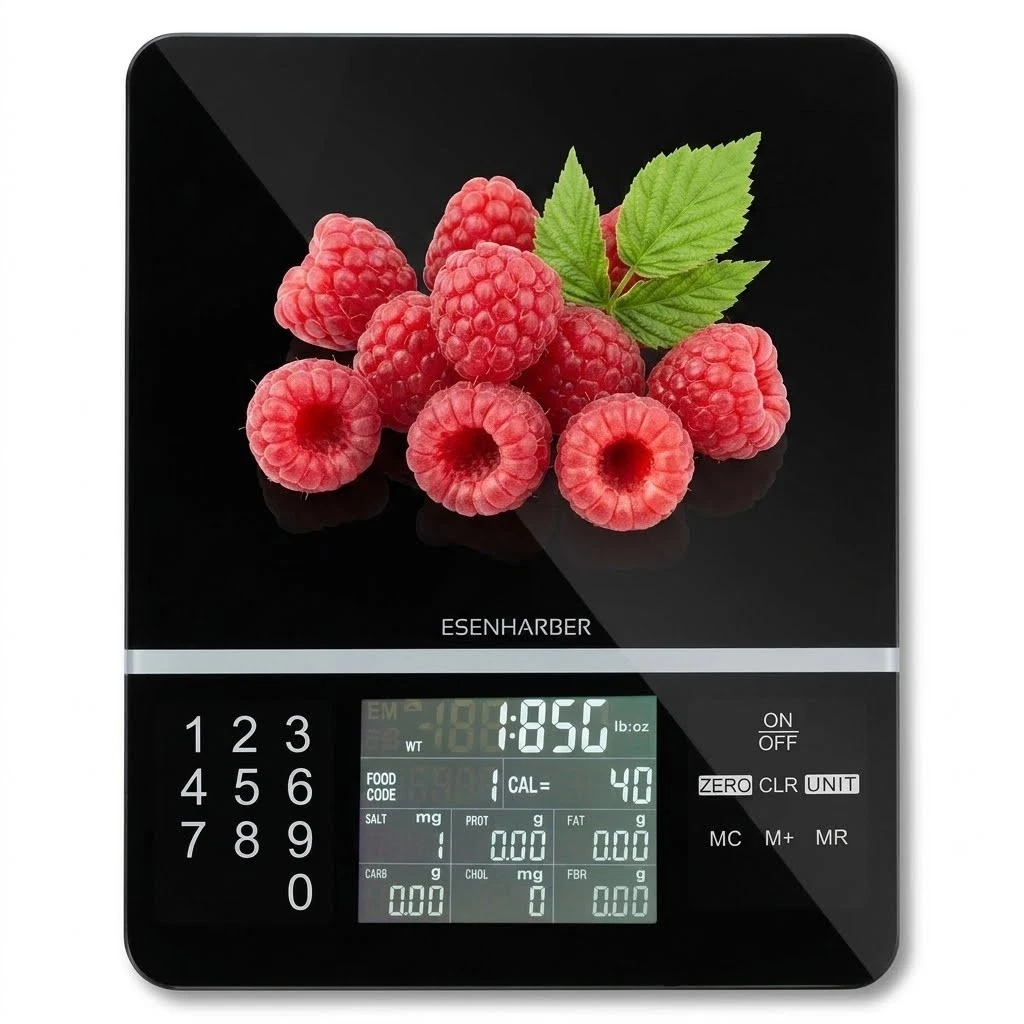 Food Scale with Nutrition Calorie Calculating for Meal Prep Digital Display
Opens in a new window or