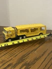 Tonka Truck w/Car Carrier Transport Trailer-Vintage - 9" Yellow   Lots of Use