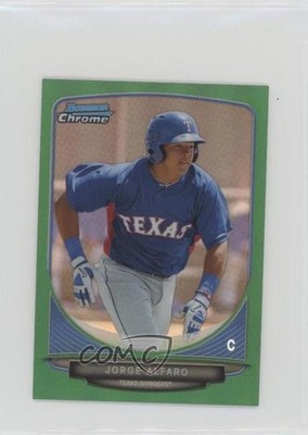 2013 Bowman Chrome Minis Green Refractor /75 Jorge Alfaro #300 1d3a