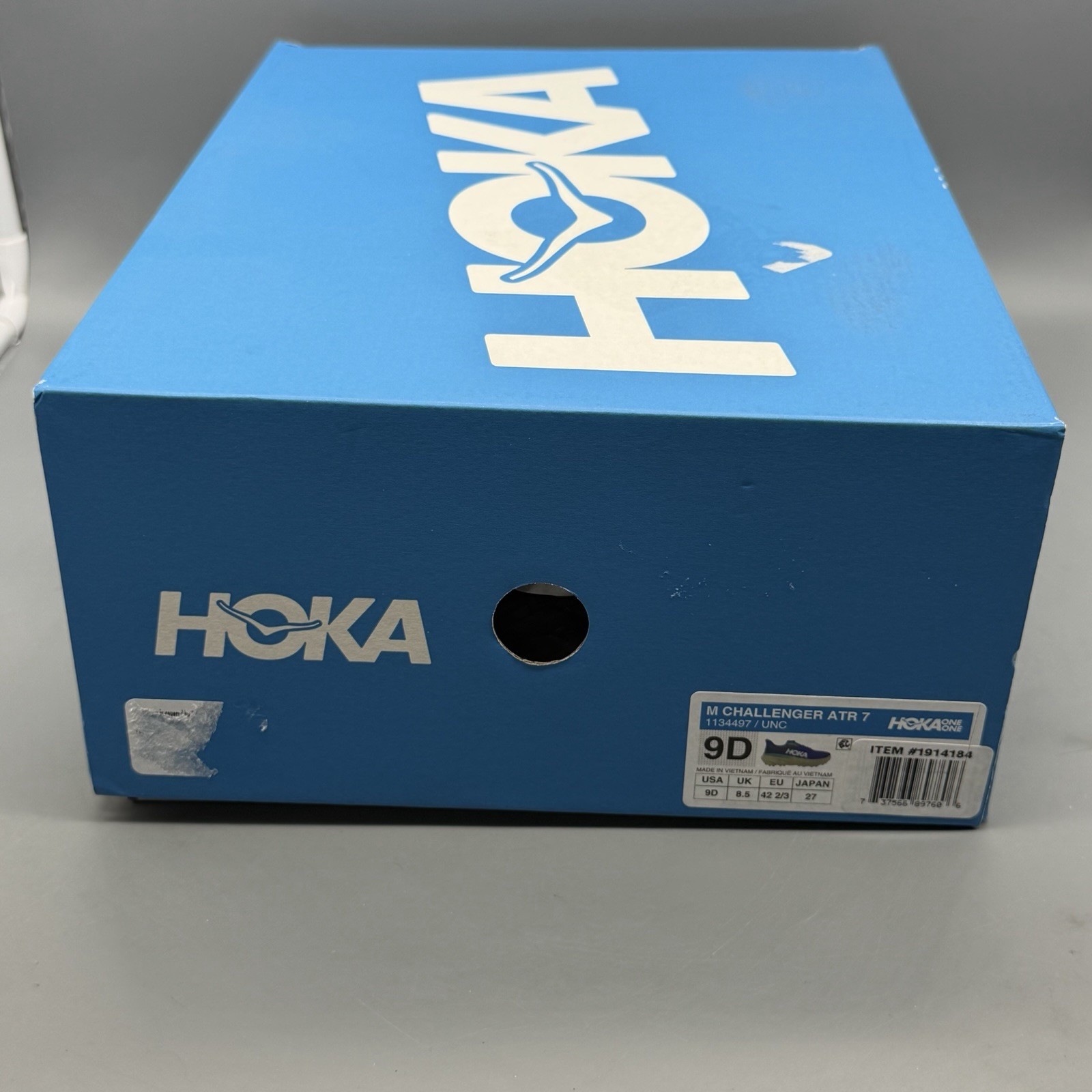 Hoka One One Challenger ATR 7 Men’s 9 D Blue Teal Trail Hiking Terrain Shoes NWB thumbnail 15