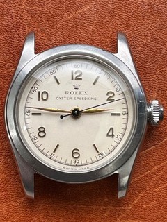 ROLEX OYSTER SPEEDKING MINTY CONDITION FABULOUS ORIGINAL DIAL WRISTWATCH.