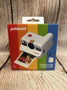 Polaroid Go Gen 2 Instant Camera Clip Bundle White 006281 NEW