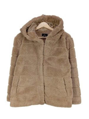 MONARI Teddyjacke Damen Jacke Gr. DE 40 wollweiß schlichter Stil