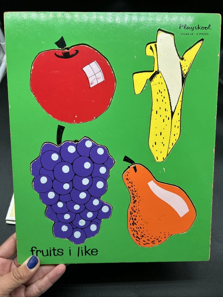 Vintage Playskool Puzzles Wooden Board Fisher Price Disney Mixed Lot Of 22 - Image 4 of 4