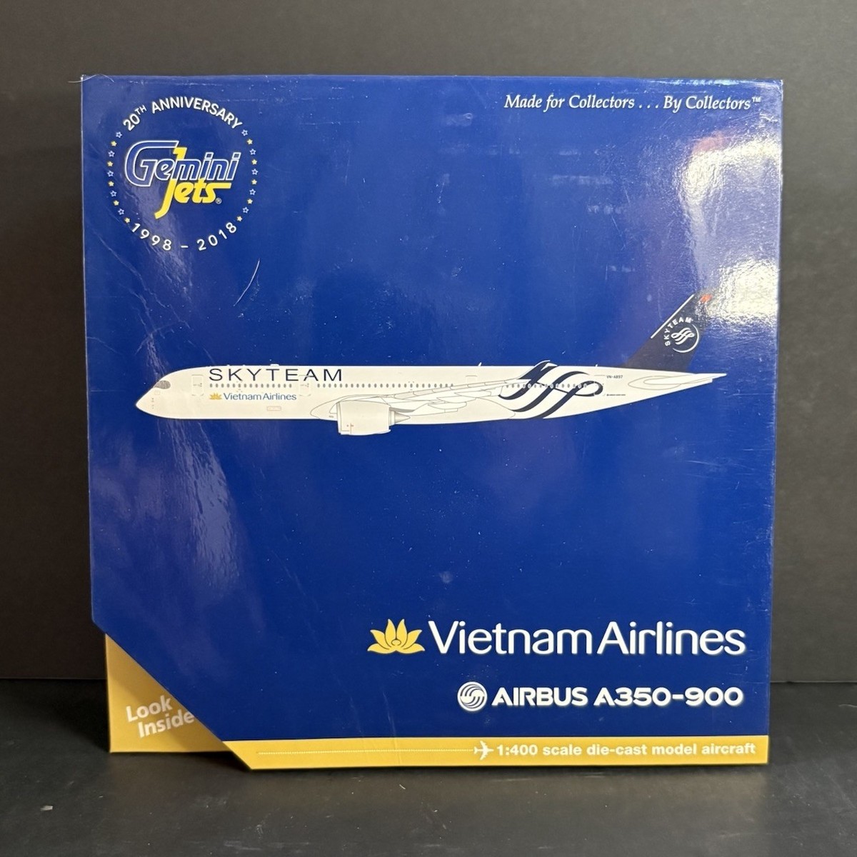 GeminiJets 1:400 Vietnam Airlines Airbus A350-900 Skyteam VN-A897