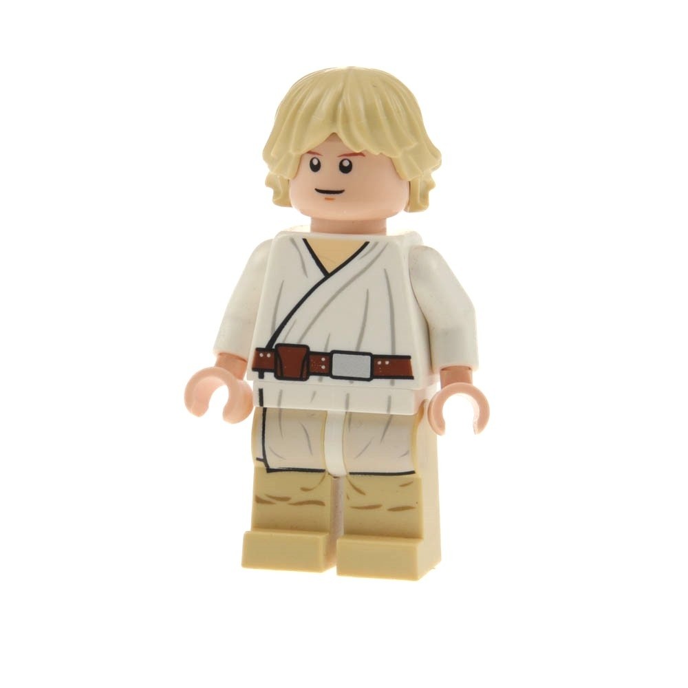 1X Lego Minifigure Star Wars Episode 4/5/6 Luke Skywalker Tatooine Smile SW0432