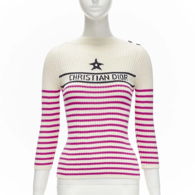 Dior Striped Sweaters for Women for sale | eBay