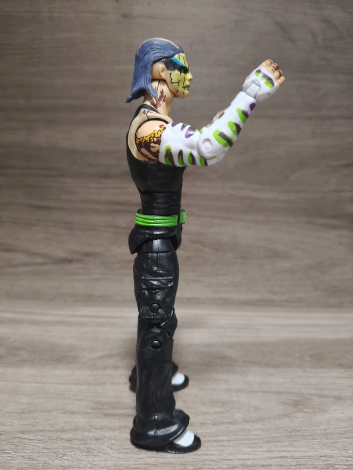 Figura de acción de lucha libre de Jeff Hardy serie 1 de Mattel Elite de la WWE AEW WWF Foto 2 de 4