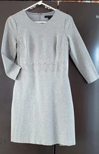 Banana Republic Grey Wool Blend Dress Size 0