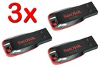 LOT 3x SanDisk 32GB Cruzer BLADE USB Flash Pen Drive 32 GB SDCZ50-032G 32G