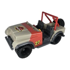 Vintage Jurassic Park 1993 Kenner Bush Devil Tracker Jeep Vehicle Toy Incomplete