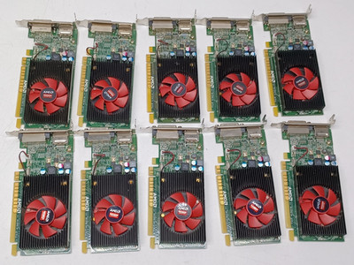 (Lot of 10) AMD Radeon R5 340X 2GB GDDR3 Graphics Cards
