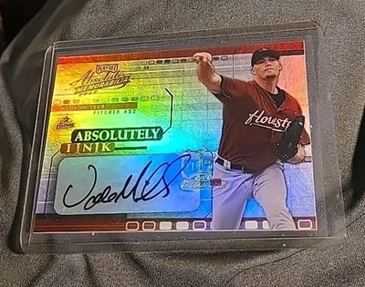 2002 Playoff Absolute Wade Miller autograph auto ASTROS 