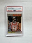 1987 Fleer Basketball #59 Michael Jordan Chicago Bulls HOF G.O.A.T. PSA 6 EX-MT