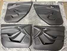 Ford Focus RS MK3 - BLUE STITCH - Door Panel - COMPLETE SET - w/Tweeters & LED