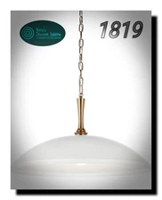 Kichler Delarosa 24" 1 Light Pendant, White/Champagne Bronze - 52637WH