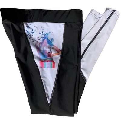 NWT PULSE Art Leggings Size S Workout Athletic Yoga Sport VEDABOND Unique $68