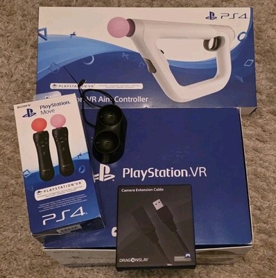 Sony Playstation VR  - Bundle - PS4/PS5 *Aim-Controller*Move Controller*Kamera*