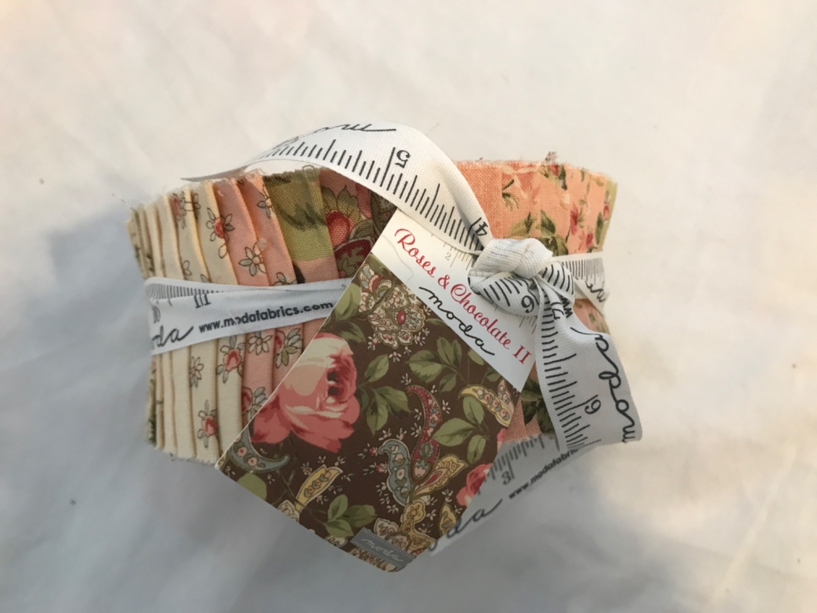 Roses & Chocolate II Jelly Roll by Moda Out of Print