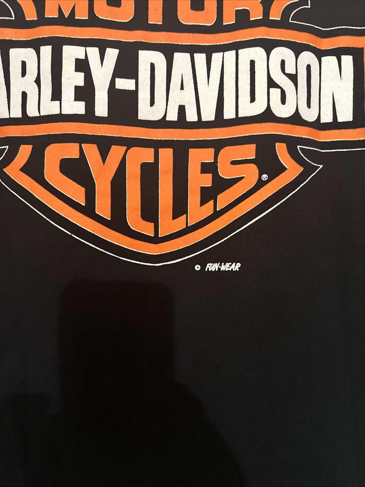 Vintage Rare Harley Davidson “ Off The Scale” T Shirt By Fun Wear size L image 9