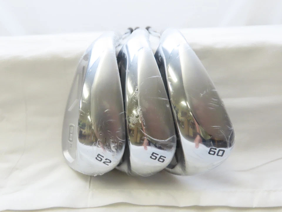 New LH King Cobra SBx Snakebite-X Wedge Set 52* 56* 60* KBS Max Stiff Flex Steel - Image 2 of 4