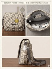 Petunia Pickle Bottom Boxy Backpack in Breakfast in Berkshire Diaper Bag.