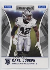 2016 Panini Rookies & Stars Rookies One Star True Blue /49 Karl Joseph #164 1k9