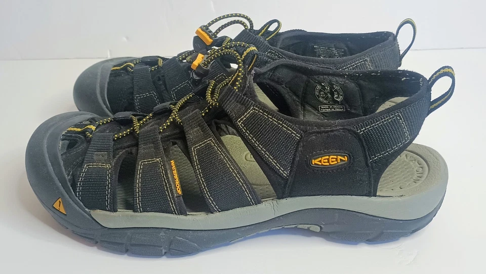 Keen Newport Mens Size 12 H2 Fisherman Sandals Water Shoes Black Hiking Camping - Image 4 of 4