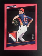 TATSUYA IMAI 2026 Panini Donruss RETRO 1986 MATERIALS RED /99 #RM-TI