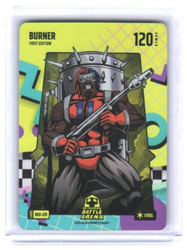 Bo Jackson Battle Arena - Burner Steel 80's Rad Battlefoil -RAD-220